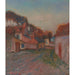 Reproductie van het schilderij Rue de Village - Edgar Degas