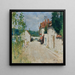 Rue de Village - Pierre Eugène Montézin — framed artwork on a wall
