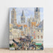 Reproduction of the painting Rue de l’Épicerie, Rouen - Camille Pissarro