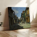 Reproductie van het schilderij Rue de la Bavole, Honfleur - Claude Monet