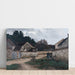 Reproductie van het schilderij Rue de village à Marlotte - Alfred Sisley