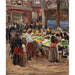 Reproduction of the painting Jewish Street in Amsterdam - Max Liebermann