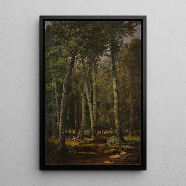 Un après-midi d'été - Rufus Way Smith — ingelijst kunstwerk aan de muur