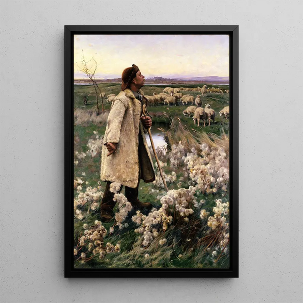 Berger - Ruger Donoho — ingelijst kunstwerk aan de muur