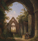 Kerkruïne - Joseph Altenkopf — weergave van het kunstwerk