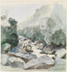 Bergstroom bij Cachoeira do Marmello - Ferdinand Keller — weergave van het kunstwerk