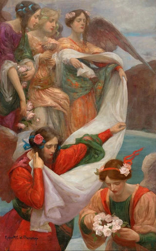 Rupert Bunny - Angels Descending.webp