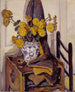 Natuurlijke stilleven met bloemen - Russell Cheney — weergave van het kunstwerk
