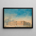 van het uitzicht op het Lobanov-Rostovsky-paleis in Sint-Petersburg - Russische school — ingelijst kunstwerk aan de muur