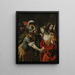 Didon en Aeneas - Rutilio Manetti — ingelijst kunstwerk aan de muur