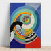 Reproductie van het schilderij Rythme n°2 - Robert Delaunay