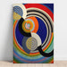 Reproductie van het schilderij Rythme n°3 - Robert Delaunay