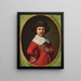 Portret van een man met hoed - Saack Jacobsz Van Hooren — ingelijst kunstwerk aan de muur
