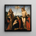Sacra Conversazione - Kenyon Cox — ingelijst kunstwerk aan de muur