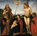 Sacra Conversazione - Kenyon Cox — weergave van het kunstwerk