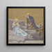 Saint Jerome - Pierre Puvis de Chavannes — framed artwork on a wall