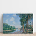 Reproductie van het schilderij Saint-Mammès, June Sunshine - Alfred Sisley