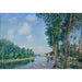Reproductie van het schilderij Saint-Mammès, June Sunshine - Alfred Sisley