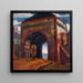 Saint Mercure de Smolensk - Nicholas Roerich — framed artwork on a wall