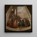 Sint Paulus voor Agrippa - Sir James Thornhill — ingelijst kunstwerk aan de muur