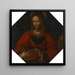 Sint Catharina - Anoniem — ingelijst kunstwerk aan de muur