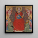 Sint Lucia op troon - Giovanni di Bartolomeo Cristiani — ingelijst kunstwerk aan de muur