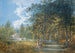 Landschap in Arcadische stijl - Salomon Gessner — weergave van het kunstwerk