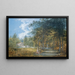 Landschap in Arcadische stijl - Salomon Gessner — ingelijst kunstwerk aan de muur