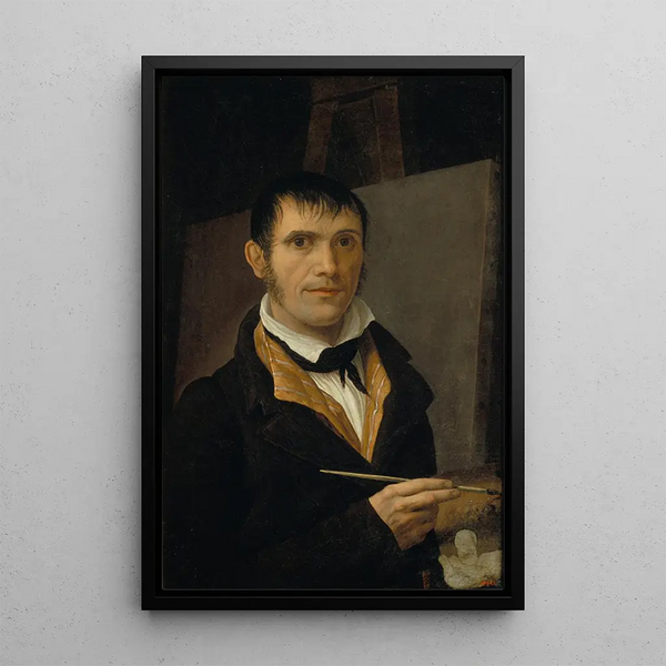 Autoportrait - Salvador Mayol — ingelijst kunstwerk aan de muur