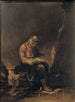 Een heks - Salvator Rosa — weergave van het kunstwerk
