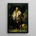 Diogène jetting zijn beker - Salvator Rosa — ingelijst kunstwerk aan de muur