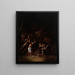 Het heksensabbat - Salvator Rosa — ingelijst kunstwerk aan de muur