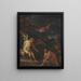 Tobias en de engel - Salvator Rosa — ingelijst kunstwerk aan de muur