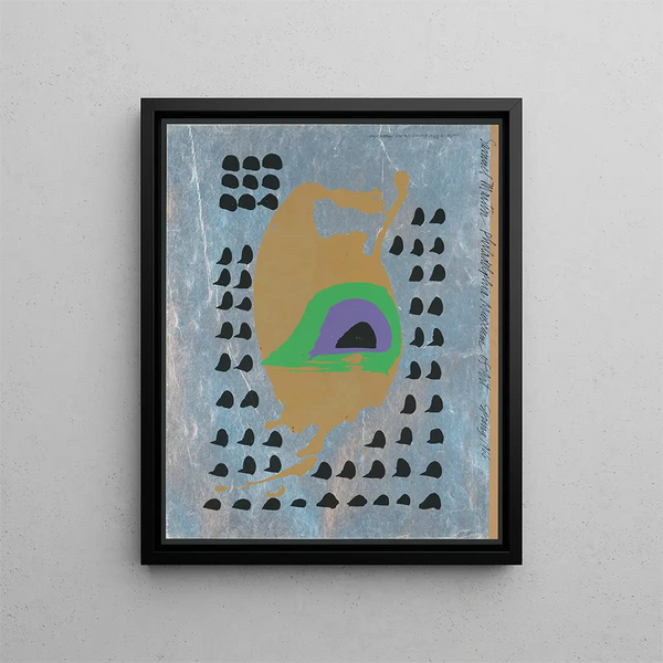 Museum voor Kunst van Philadelphia, lente 1966 - Sam Maitin — ingelijst kunstwerk aan de muur