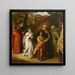 Samson and Delilah - Frederic Leighton — framed artwork on a wall