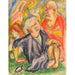 Reproductie van het schilderij Gesprek - Nils Dardel