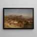 De heuvel van de Alhambra, Granada - Samuel Colman — ingelijst kunstwerk aan de muur