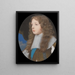 Charles Stuart, derde hertog van Richmond en zesde hertog van Lennox - Samuel Cooper — ingelijst kunstwerk aan de muur