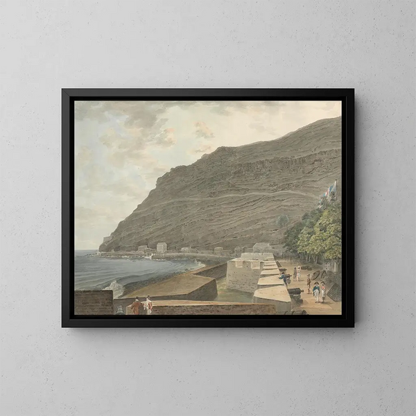 A strong coastal - Samuel Davis — framed artwork on a wall