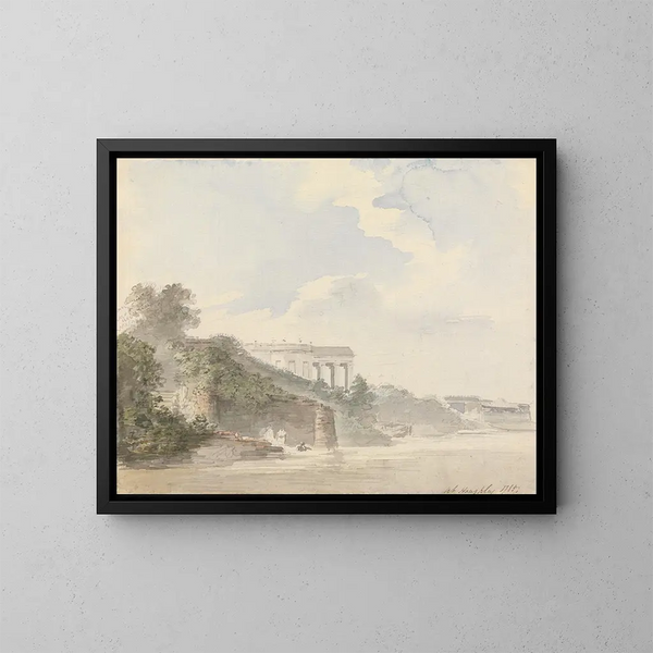 À Haughley - Samuel Davis — framed artwork on a wall