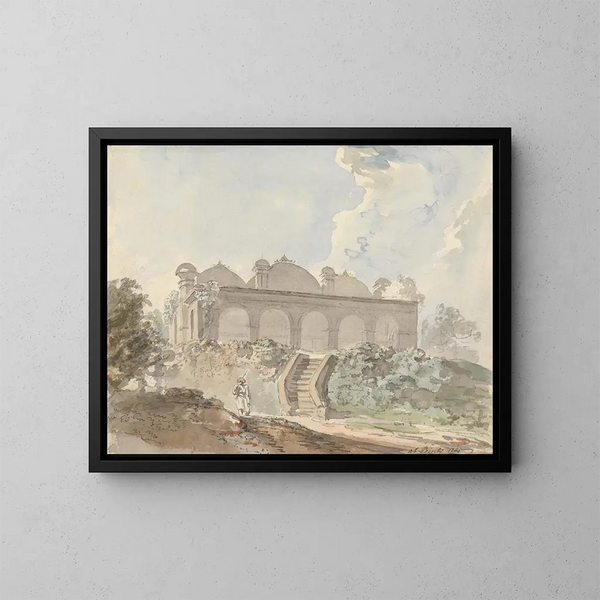 Au pointu - Samuel Davis — framed artwork on a wall