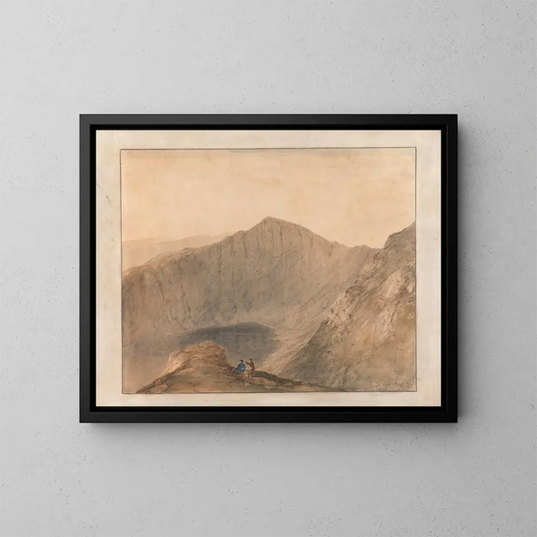 Cader Idris - Samuel Davis — framed artwork on a wall