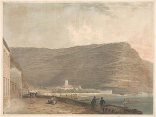 Samuel Davis - Coastal English Settlement Surrounded by Mountains.webp