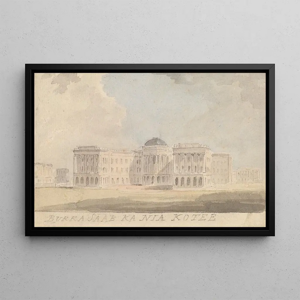 Nieuwe regering van Calcutta - Samuel Davis — ingelijst kunstwerk aan de muur