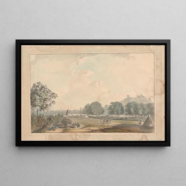 Pire Pahar - Samuel Davis — ingelijst kunstwerk aan de muur
