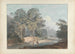 van Rivierlandschap met rotsen en cipieren - Samuel Davis — weergave van het kunstwerk