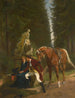 Cour - Samuel Edmund Waller — weergave van het kunstwerk