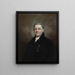 portret van Dr. James E. B. Finley - Samuel Finley Breese Morse — ingelijst kunstwerk aan de muur