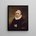 Portret van mevrouw John Earnest Poyas - Samuel Finley Breese Morse — ingelijst kunstwerk aan de muur