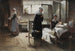 Evangeline die haar verloofde ontdekt in het ziekenhuis - Samuel G Richards — weergave van het kunstwerk